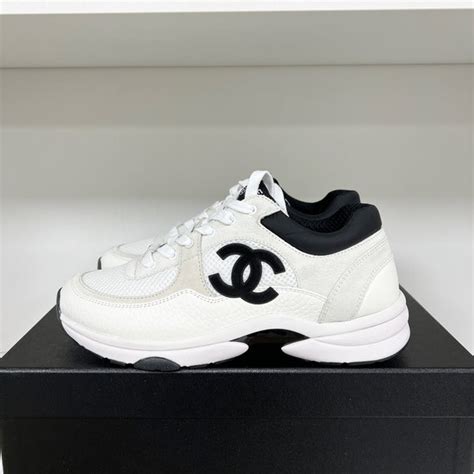 chanel trainers cc|Chanel trainers for women.